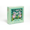 450 houten kralen - Bloemen